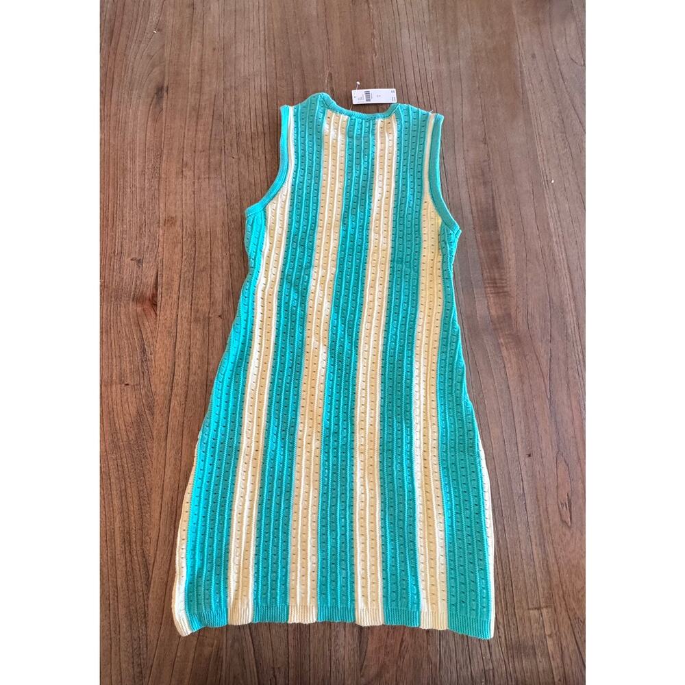Daily Practice (Anthropologie) Striped Knit Mini Dress - Size S - Picture 2 of 7